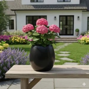 Artisan Barrel Planter